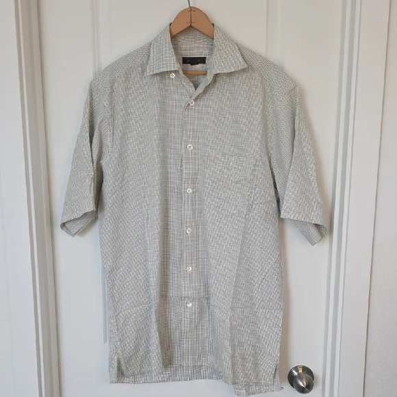 Ermenegildo Zegna multi color Plaid Casual Shirt - Picture 1 of 6